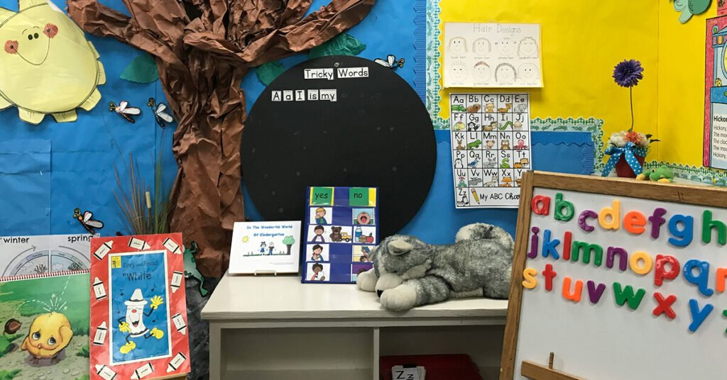 First grade classroom