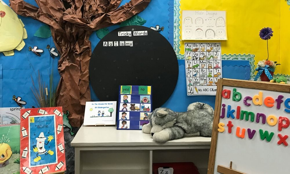 First grade classroom